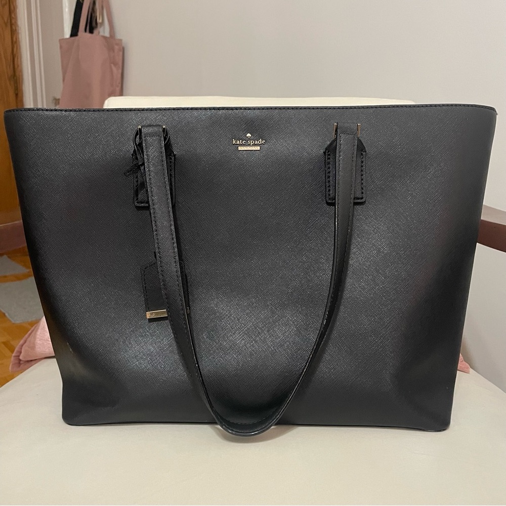Black Kate Spade Tote Bag